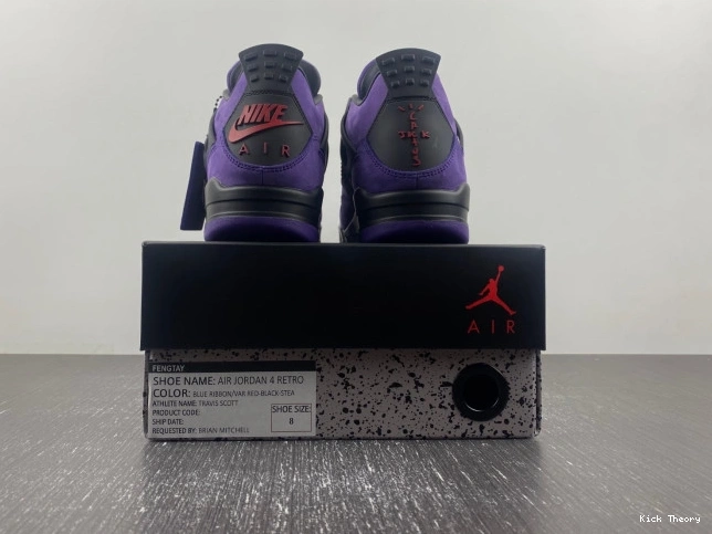 Kicked Out Shoe Store Air Travis Suede Scott Purple x 4 Jordan 0821